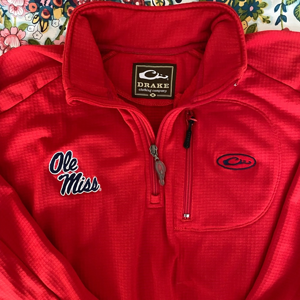 Drake clothing company quarter zip